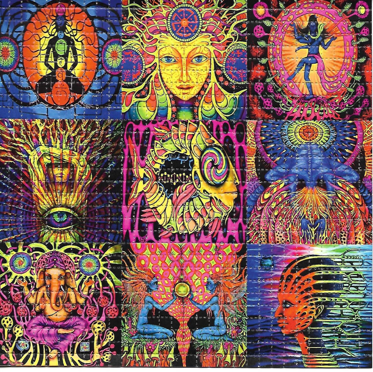 Blotter - Dayglow Fractal buu dayglow fractal lsd online