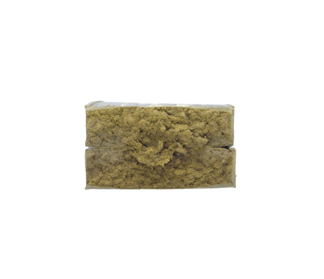 Two Palms Hash Two Palms hash product close-up showing compressed resin texture
